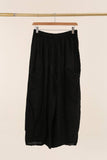 100% Linen Trousers REF. 9530: White