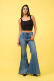 FLARE JEANS S80469: MEDIUM / MEDIUM DENIM