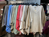 Blouse in 50% linen and 50% cotton REF. 4652: White