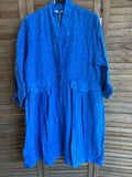 Jacket 62411 100% linen made in Italy: Rouille