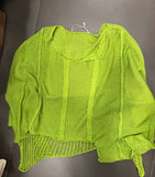 61113 100% COTTON SWEATER: KAKI