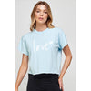VALENTINE SEASON VINTAGE GRAPHIC CROP TOP: IVORY / L