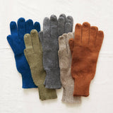DEV Luxury Merino Mens Gloves: Navy Blue