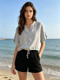 Linen shirt REF. 7359: Blanc