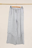 100% Linen Trousers REF. 5105: White