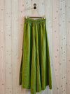 REF 30201 WIDE LEG LINEN PANTS 100%: CAMEL