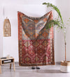 Moroccan Oasis Boho Rug Large Area Rug Home Décor - Red/Grey