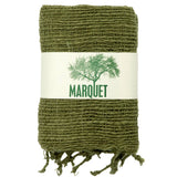 100% Cotton Fair Trade Scarf for Fall, Winter, and Spring: Mangosteen