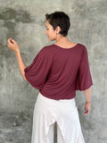 Flutter Top: Steel / M/L