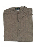 Solid Cotton Kurta: Olive / Medium