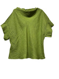 3408 LINEN BLOUSE: ROUILLE