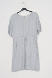 100% linen dresses REF. 1436: Khaki