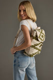 Cream & Olive Western Backpack