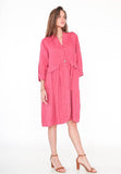 1142 SPRING SUMMER CLOTHING LINEN JACKET: MUSTARD