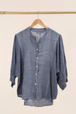100% Linen Shirt REF. 9230: White