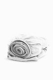 Pure Linen Fitted Sheet – Effortless Bed Style: Cinnamon Brown / US Queen
