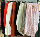 Linen trousers REF. 4850 (30633): Camel