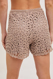 CROCHET SHORTS: MUSHROOM / S