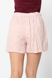 Short in 100% Linen REF. 8570: Khaki