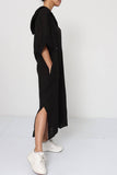 Short Dresses in 100% Linen REF. 1493: Sky Blue / Unique
