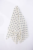 Light Printed Small Pattern Neck Scarf: Star