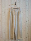 REF 30523 TROUSERS WITH ONE BUTTON 100% LINEN: HEAVENLY