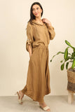 Linen trousers REF. 4850 (30633): Camel