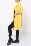 100% Linen Vest REF. 9679: Beige