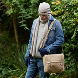 DEV Luxury Merino Mens Gloves: Navy Blue