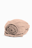 Pure Linen Fitted Sheet – Effortless Bed Style: Cinnamon Brown / US Queen