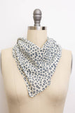 Light Printed Small Pattern Neck Scarf: Paisley