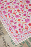 Floral Patterned Multi Style Wrap Scarf: ORANGE MULTI / OS
