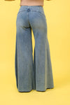 WIDE LEG JEANS S80511: MEDIUM / MEDIUM DENIM