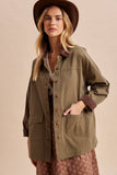BARN JACKET: OLIVE / S