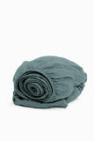 Pure Linen Fitted Sheet – Effortless Bed Style: Cinnamon Brown / US Queen