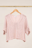 Cotton knit sweater 1916 100% LINEN: Kaki