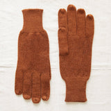 DEV Luxury Merino Mens Gloves: Navy Blue