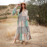 Timeless Long Jhabla Dress - Elegant & Chic (NEW COLOR WAY) : SAND / REGULAR (S-M-L-XL 2-2-2-1)