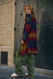 Rainbow Long Cardigan