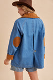 DENIM BARN JACKET: MEDIUM WASH / L