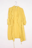 100% Linen Vest REF. 9679: White