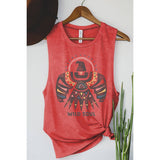 WILD SOUL THUNDERBIRD TANK TOP: Mineral Mustard / XL