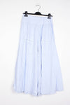 100% linen trousers REF.30235: Light Grey / Unique