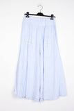 100% linen trousers REF.30235: Sky Blue / Unique