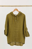 Linen Blouse REF. 2773: Wasabi
