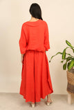 Linen trousers REF. 4850 (30633): Camel