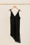 100% Linen Dress REF. 73696: Beige