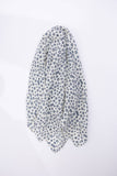 Light Printed Small Pattern Neck Scarf: Paisley