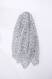 Light Printed Small Pattern Neck Scarf: Star