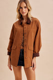 BARN JACKET: COGNAC / S